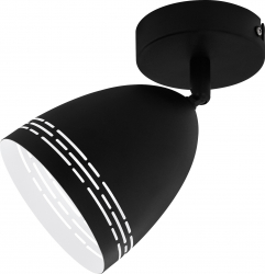 Aplica EGLO SABATELLA 98167 E14 1X28W Negru alb 