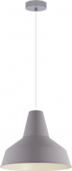 Pendul EGLO Somerton-P 49064 E27 60W Gri Pastel 