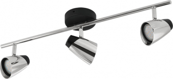 Plafoniera EGLO MONCALVIO 96717 GU10 3x5W 1200lm Crom/Negru 