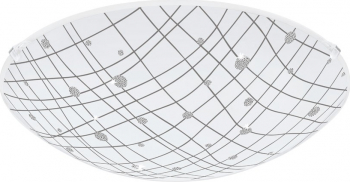 Plafoniera EGLO VEREDA 96472 LED 11W 950lm 3000K and Ø 315mm Alb transparent 