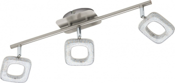 Spot Litago Crystal 97003 Nichel Mat LED 3x4W 3x350lm 