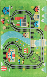 Covor Copii TRAIN 100 cm x 160 cm Casafun 