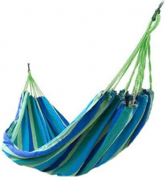 Hamac dublu material bumbac dens dimensiuni 160x195 cm 