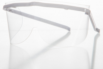 Pachet 10+1 Gratis - Ochelari de protectie cu vizor detasabil si inlocuibil COVID-19 Face Shield 