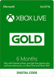 Joc Xbox Live Gold Card Membership 6 luni Xbox One / Xbox 360 