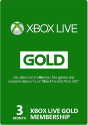 Joc Xbox Live Gold 3 month COD activare XBOX