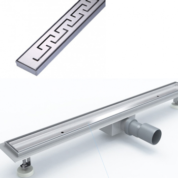 Rigola dus INOX 304 GEHLER MEANDROS G028 600x70 mm 