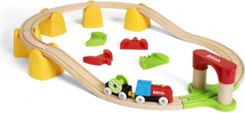 Brio Set trenulet cu baterii primul meu trenulet 