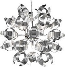 Lustra Peonia S40 Silver Ondaluce 