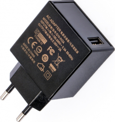 Alimentator SMPS sursa alimentare in comutatie AC/DC la USB 5V 2A negru