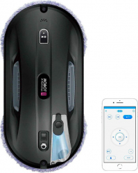 Robot curatare geamuri cu pulverizator HOBOT 388 UPS incorporat Aplicatie mobila