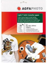 Hartie pentru transfer termic Agfa format A4 LIGHT T-SHIRT 10 coli 