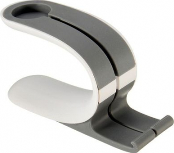 Suport pentru Apple Watch si iPhone Alb/Gri SHO354 