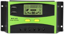 CONTROLER SOLAR 30A PWM CU LCD SI USB 