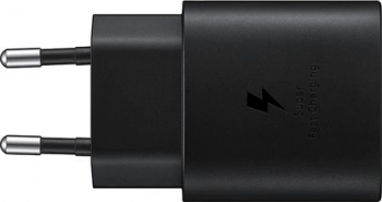 Incarcator Samsung Super Fast Charging EP-TA800XBEGWW Max. 25W cu cablu C to C Cable Black