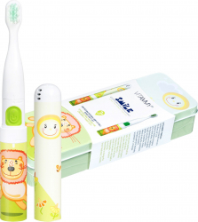 Periuta de dinti electrica VITAMMY Smile pentru copii 3 + cutie travel Animatie Leu 