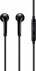 Casti Samsung handsfree in ear cu microfon conector 3.5 mm Jack Negru SHO807