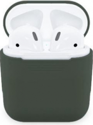 Husa suport casti Apple AirPods Gri SHO723 