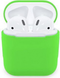 Husa suport casti Apple AirPods Verde SHO719 