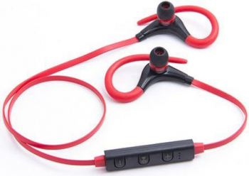 Casti Bluetooth 4.1 compatibilitate universala Rosu SHO875 