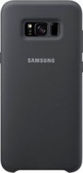 Husa protectie spate silicon soft pentru Samsung Galaxy S8 bumper ultraslim Gri SHO964 