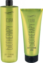 Set Promotional Par Gras si Matreata Sampon 1000ml + Scrub Deep Cleansing Cura Maxxelle 200 ml 