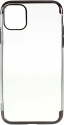 Husa de protectie pentru Iphone 11 Pro din silicon negru Gonga 