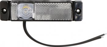 Lampa gabarit LED 222 W45 12V /-/ 24V Alb 