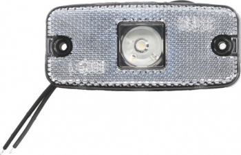 Lampa gabarit LED 225 W46 12V /-/ 24V Alb 