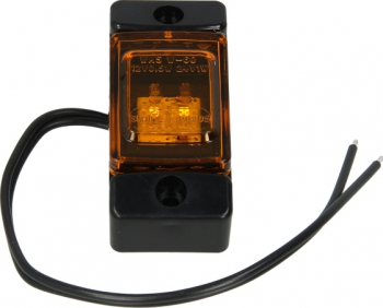 Lampa gabarit LED 278 W60 12V /-/ 24V Portocaliu 