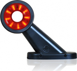 Lampa gabarit LED 510BCP W21.7WW 12V /-/ 24V Alb Rosu 