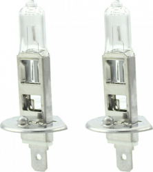 Set 2 becuri Halogen H1 55W +50 Intensitate - LONG LIFE OEM quality 