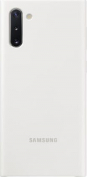 Husa protectie spate silicon soft pentru Samsung Galaxy Note 10 bumper ultraslim Alb SHO1159 