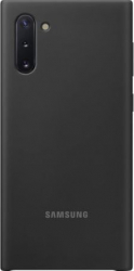 Husa protectie spate silicon soft pentru Samsung Galaxy Note 10 bumper ultraslim Negru SHO1154 
