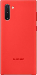 Husa protectie spate silicon soft pentru Samsung Galaxy Note 10 bumper ultraslim Rosu SHO1160 