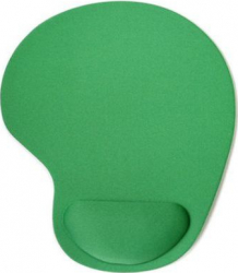 Mouse Pad cu suport confortabil pentru incheietura mainii invelis exterior textil Verde SHO1098 