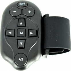 Telecomanda volan universala pentru MP3 sau DVD. Neagra 