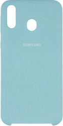 Husa protectie spate silicon soft pentru Samsung Galaxy A20/A30 bumper ultraslim Bleu SHO1179 