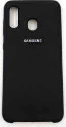 Husa protectie spate silicon soft pentru Samsung Galaxy A20/A30 bumper ultraslim Negru SHO1173 