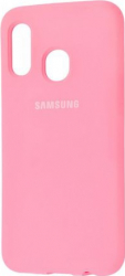 Husa protectie spate silicon soft pentru Samsung Galaxy A20/A30 bumper ultraslim Roz SHO1178 