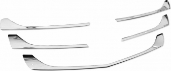 Ornamente cromate inox pentru grila masca fata Mercedes Benz Vito W447 2014-2020 