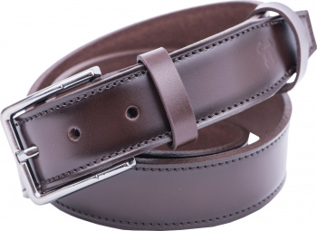 Curea piele barbati Toro Nero Cherry ground 125 cm 