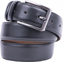 Curea piele barbati Toro Nero Simple black 115 cm 