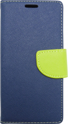 Husa Book Pocket Magnetic Lock Albastru-Verde pentru Huawei P30 