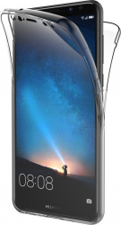 Husa Full TPU 360 fata + spate pentru Huawei Mate 10 Lite Transparent 