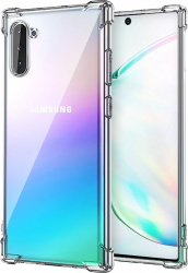 Husa Tpu Protectie Silicon Antisoc Samsung Note 10 Transparent 