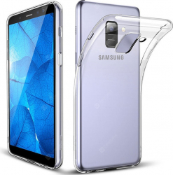 Husa Tpu Protectie Silicon Antisoc Samsung J6 2018 Transparent 