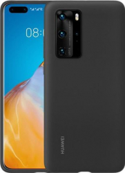 Husa de protectie Huawei originala pentru Huawei P40 Pro soft silicon capac de protectie Negru SHO1563 