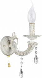 Aplica cristal E14 1x60w Pandora 