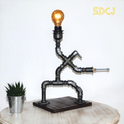 lampa spadasin steampunkdesigncj lampa steampunk corp de iluminat 